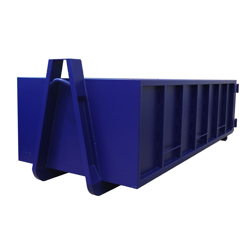 14m Mobile Large Metal Waste Bin Hook Bin Hooklift Dumpster Roro Container