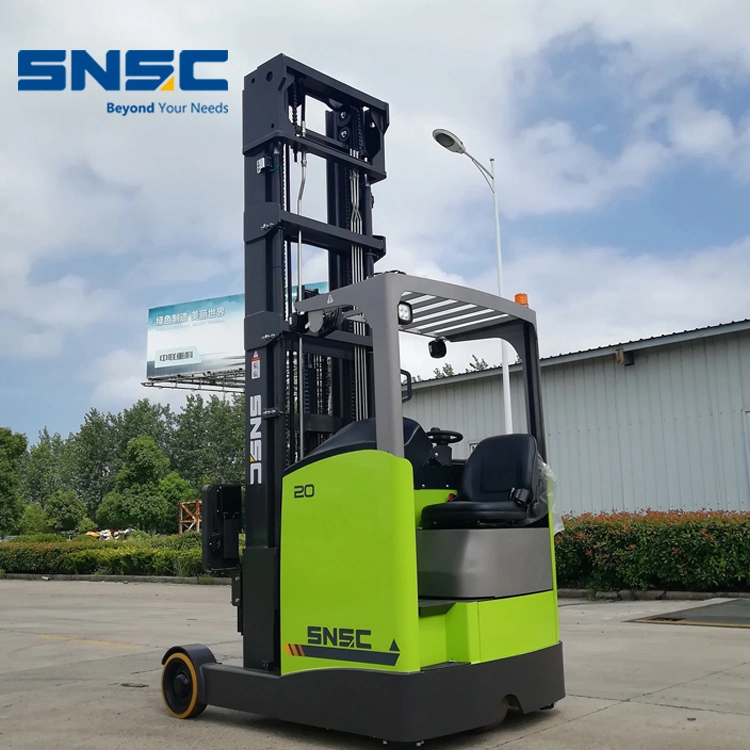 3-12 Lifting Height Electric Reach Truck 1600kg 2000kg with EPS Steering