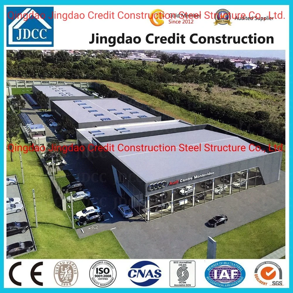 New Design Fabricated Industrial Modular Modern Mobile Prefabricated Prefab Workshop Warehouse Factory Steel Frame Construction Building Structure