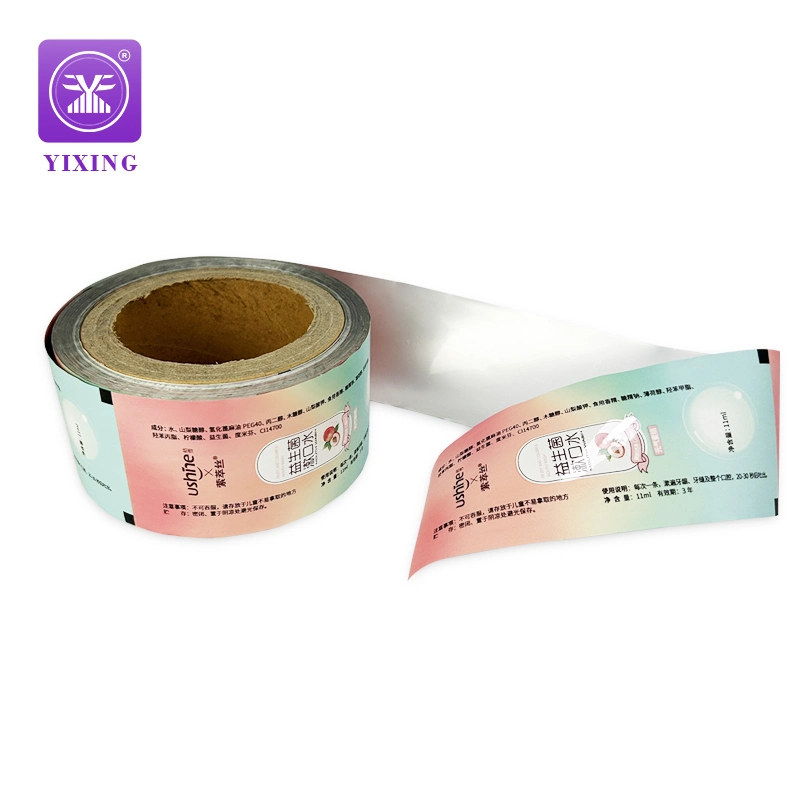 Shampoo Cream Mouthwash Sachet Plastic Packaging Roll Films for Cosmetic Packaging