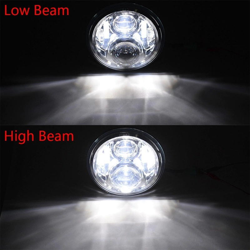 Projecteur de 7 pouces pour projecteur LED ronde La vente en gros de Jeep Wrangler jk