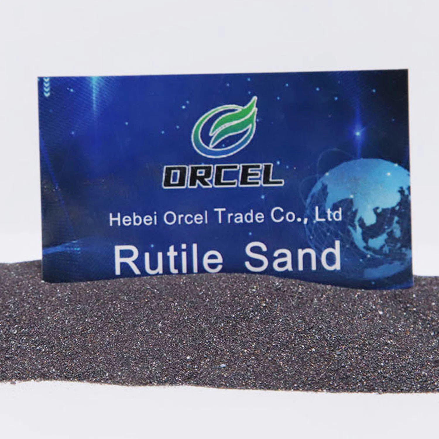 Orcel Natural Rutil y producción de electrodos Rutil Arena para Titanio Producción