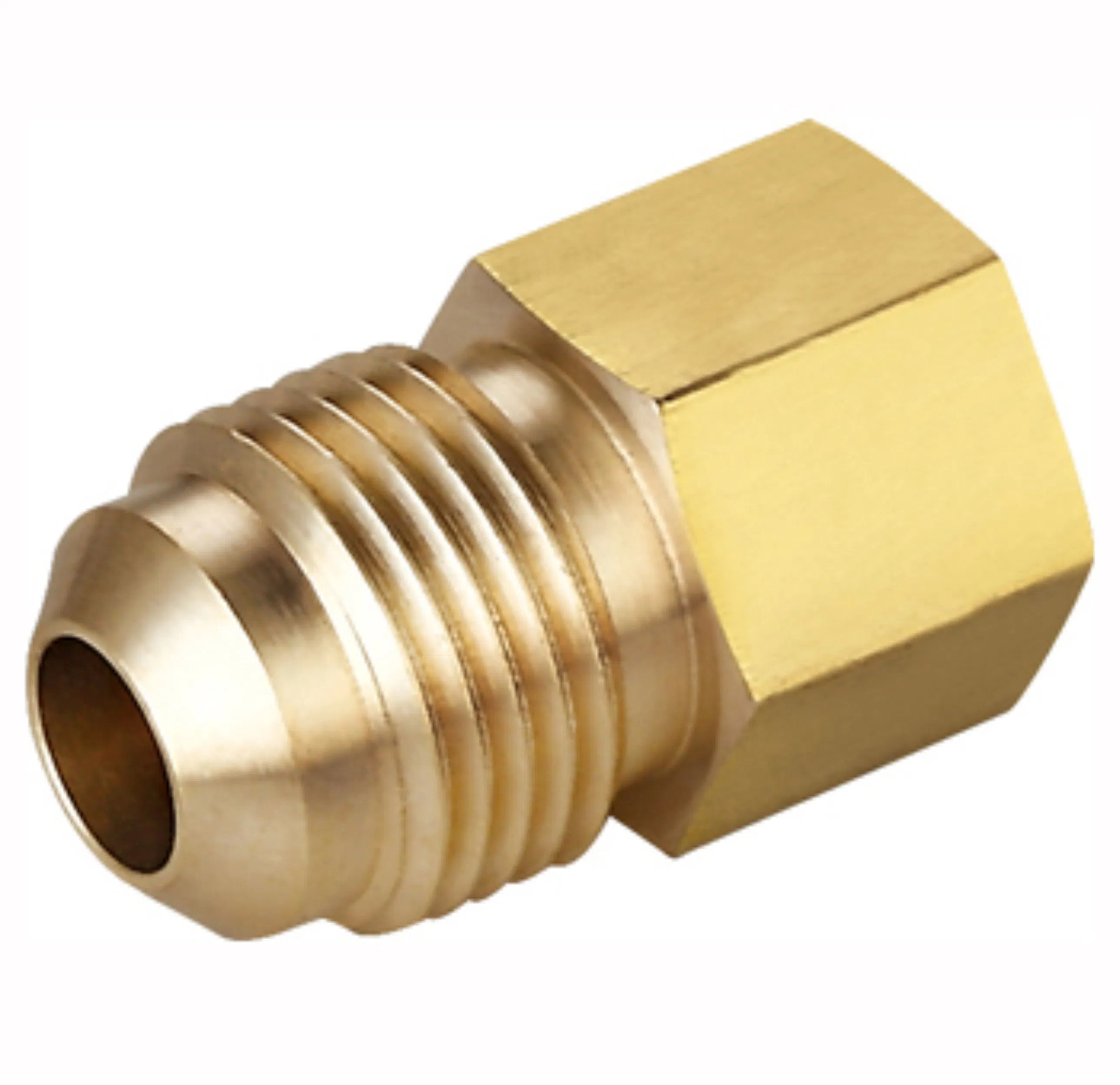 Brass Gas Pipe Compression Pipe Fittings Union 45 Fler Both Ends