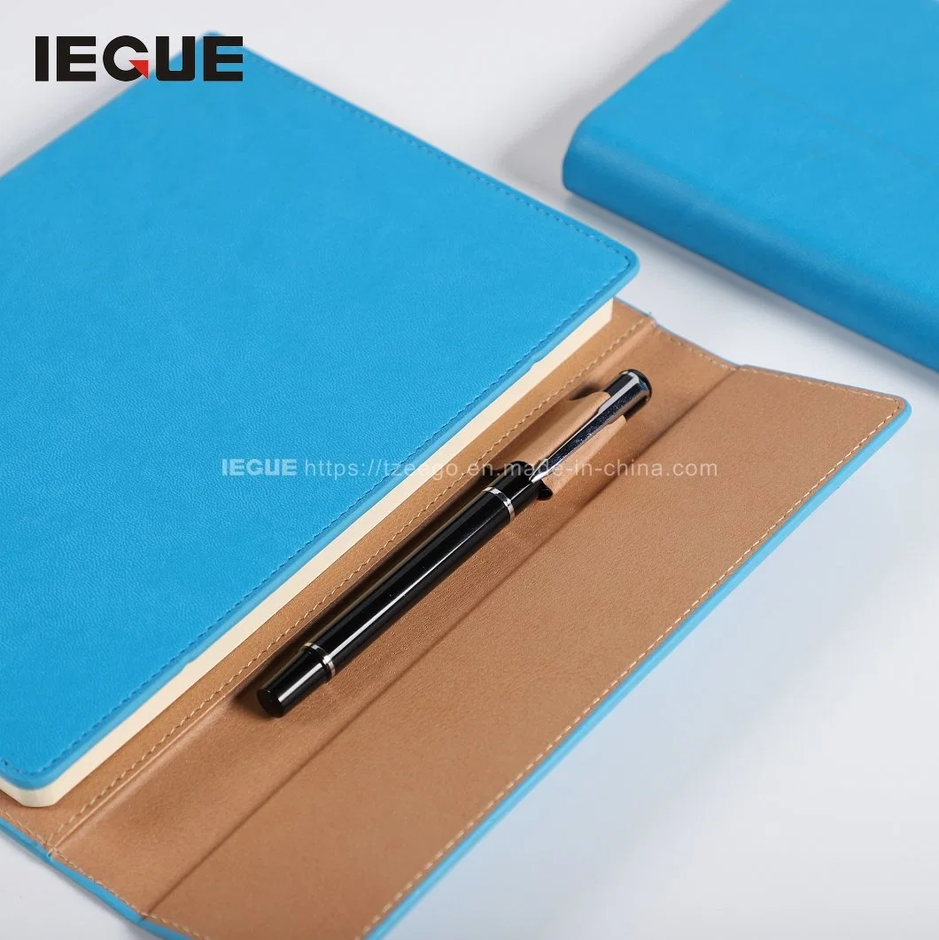 Personalize Premium Refill Lined Note Book with Logo Leather Cover Magnetic Buckle Budget Note Book