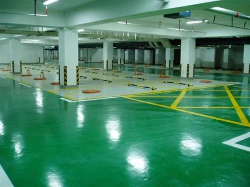 Green Self Leveling Waterborne Epoxy Floor Paint -Mt-15