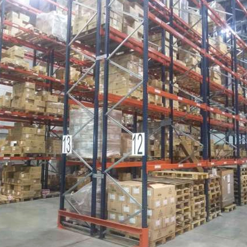 American Warehouse Selective Shelving Storage Heavy Duty Teardrop Pallet Shelf Rack