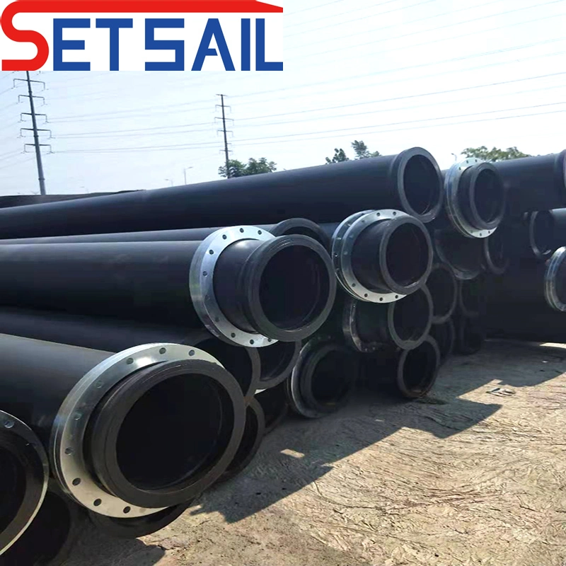 Dredging Industry Abrasion Sand Mud Oil UHMWPE Robber Hose Tube