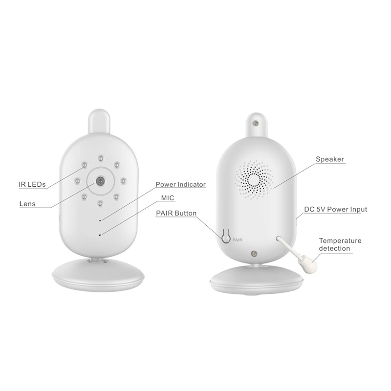 Supports up to 4 Cameras Wireless Baby Monitor