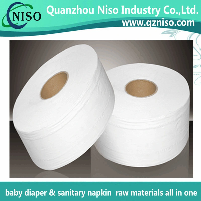 China Windelrohstoffe Tissue Paper mit SGS (BJ-056)
