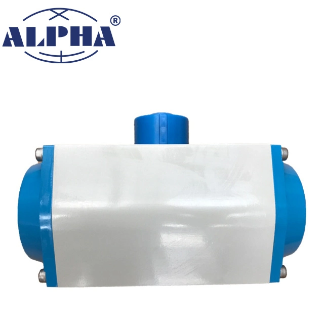 El alfa de la serie B de piñón y cremallera de aleación de aluminio B300 Actuador neumático
