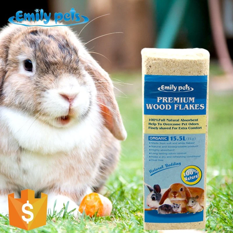 Pequeños animales amor Emily Mascotas Sabor manzana Afeitado de Madera Productos para mascotas