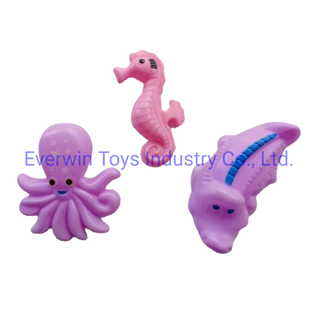 Plastic Toy Blown Moud Toys Baby Gift Floating Soft Bath Toys for Baby