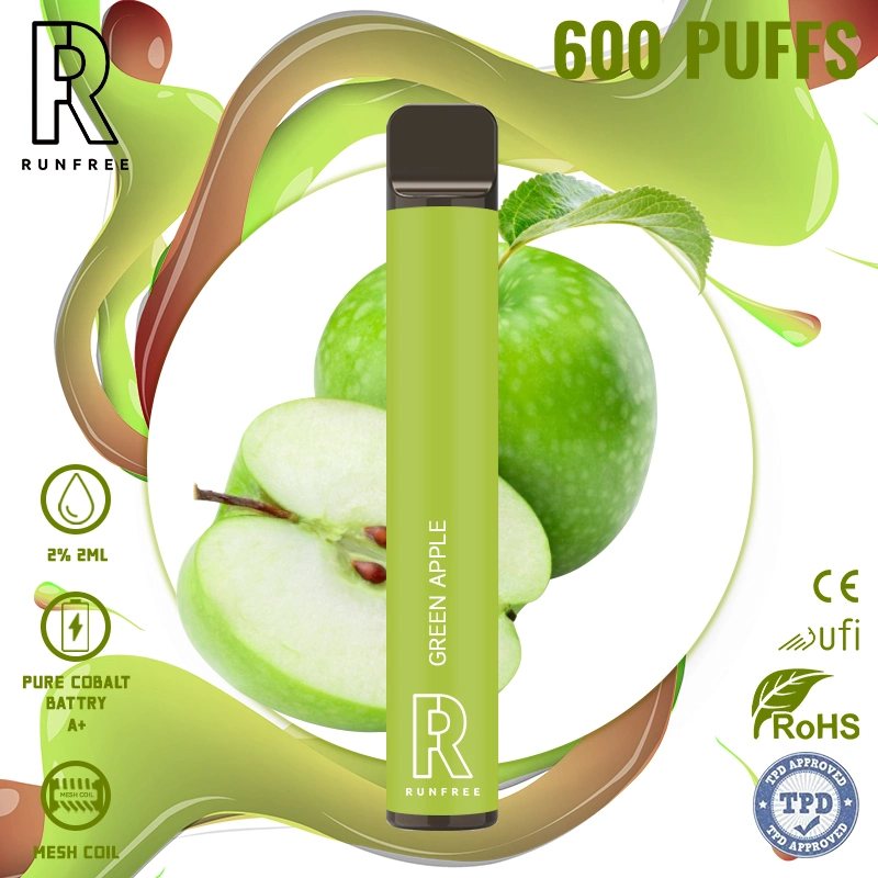 China Sup Rupfree Elfbars Electronic cigarro OEM 600 puffs nicotina Grátis 2% 5% de Pape descartável Vape preço de suco de fumo Vape Hookah do cigarro de Vaper e