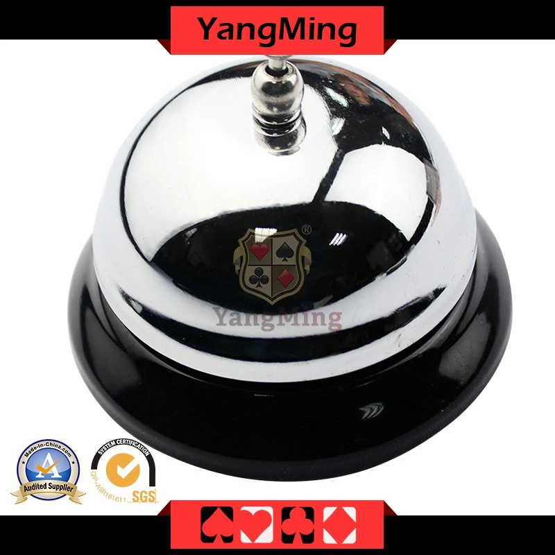 Casino Dedicated Stainless Steel Call Bell for Casino Poker Table Games Ym-CB01