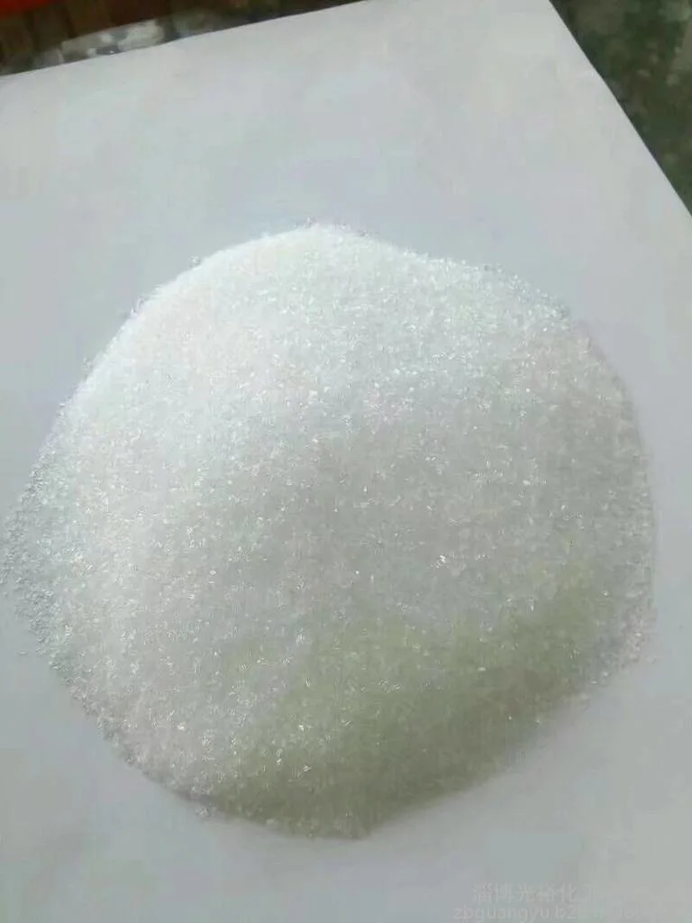 Anhy sulfato de magnesio y sulfato de magnesio Granular sal inorgánica