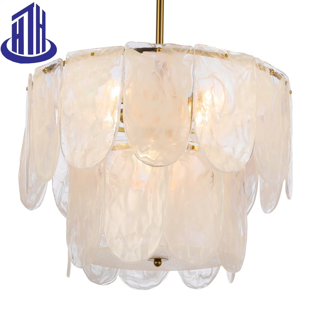 H65 estándar nacional de cobre de alta calidad en el techo de cristal decorativo lámpara colgante de mesa