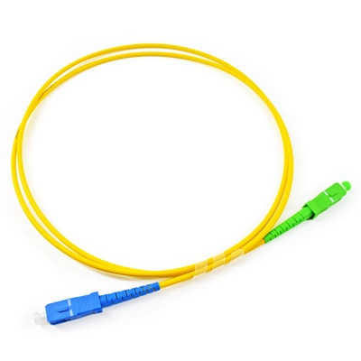 Manufacturer FTTH Drop Cable Fibra Optica Patch Cord Mini Sc APC Upc Super Tape Waterproof Fast Connector Fiber Patch Lead