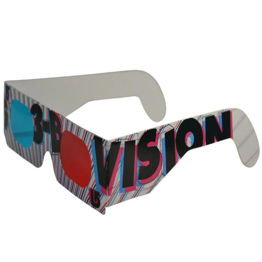 Óculos 3D de fogo polarizado personalizado óculos Eclipse Solar