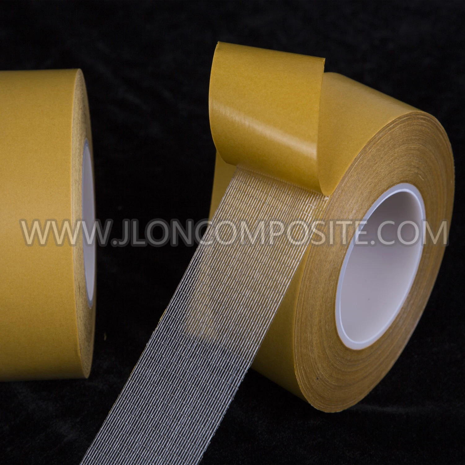 Glassin Paper Backing Double Side Fiberglass Tape for Automobile