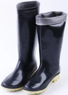 Good Quality Professional Industrial PVC Material Waterproof Safety Rain Boots