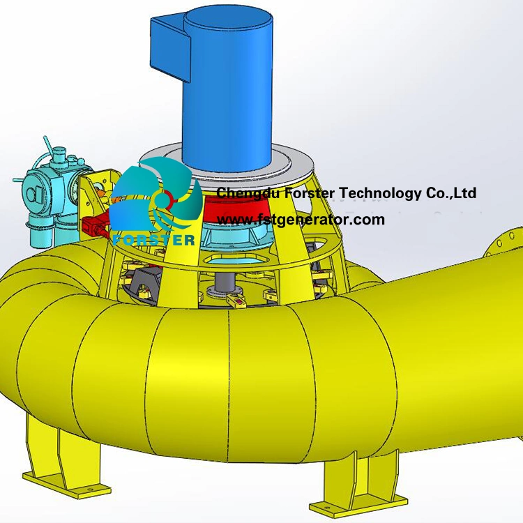 75kw personalizado Fabricação gerador tubular de turbina de cabeça de água baixa