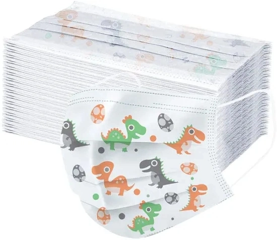 Customized Packing Box Kids Protective Sterile Non-Woven Fabric Masks