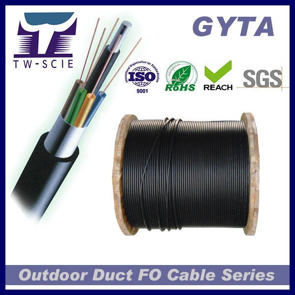 48 Core Fiber Single Mode for Armour Fiber Cable GYTA