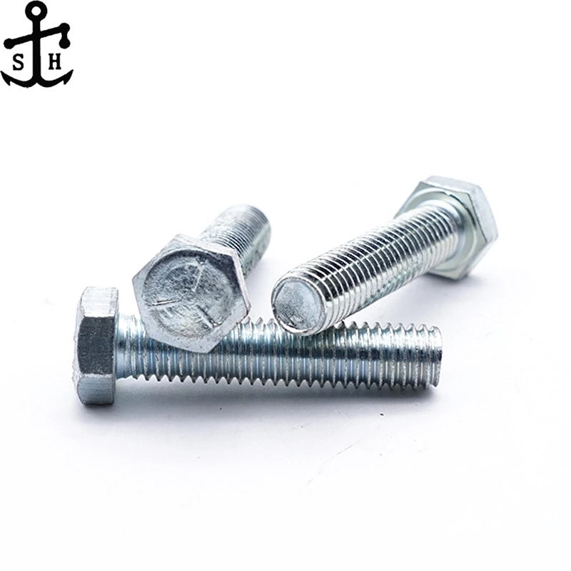 Factory Redundant Znic Plated ASME B18.2.1 Gr 5 1/2"-13unc X 2-1/2" Hexagon Bolt 20% off