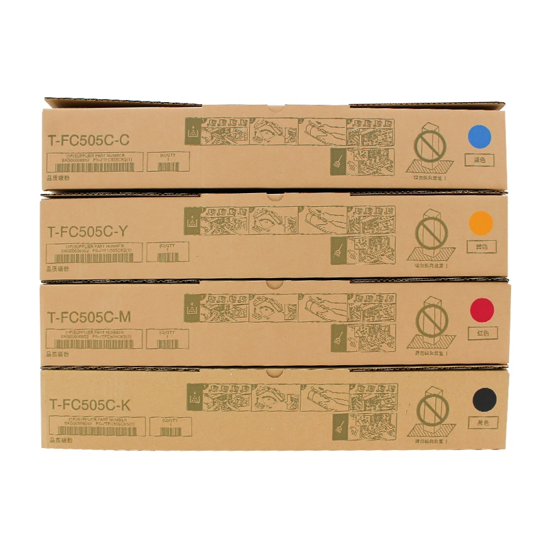 Cartucho de toner Premium Tfc505c e Studio 2000AC 2500AC 2505AC 3005AC 3505AC 4505AC 5005AC Fotocópia Toner de peças da máquina