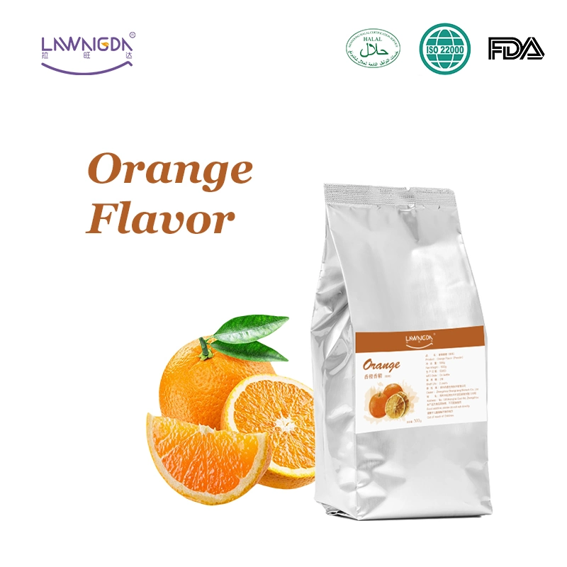 Orange douce saveur Orange comestibles aromatisant de poudre pour boisson solide Effervescent Comprimé Candy