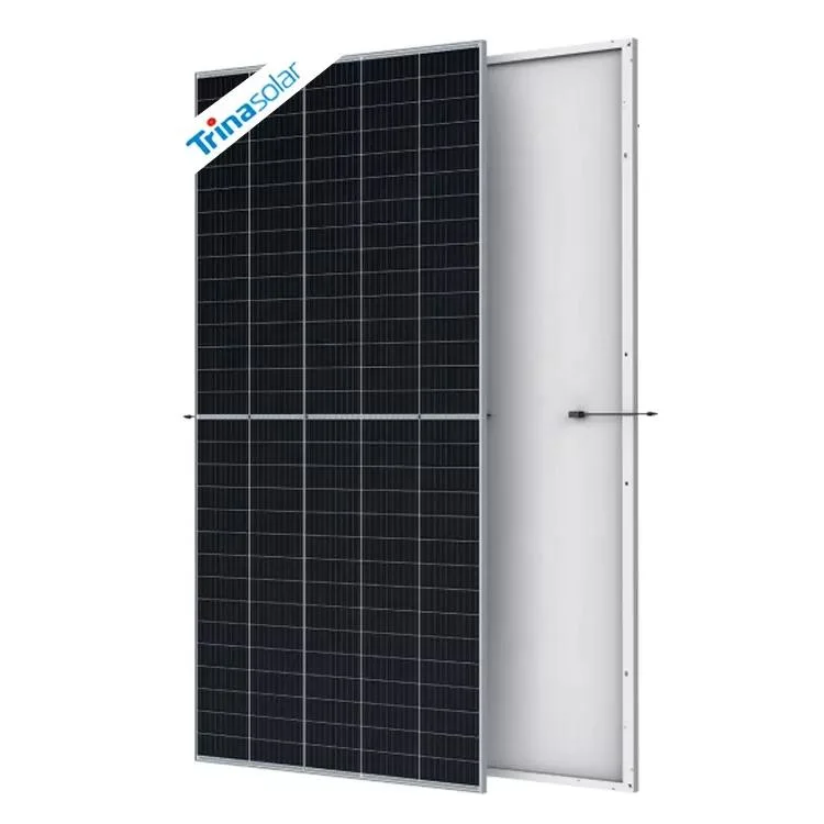 Trina gran potencia 530W 535W 540W 545W 550W 555W módulo solar monocristalino de fuera de la Red del Sistema Solar de batería precio barato 182mm de media celda con batería Soalr