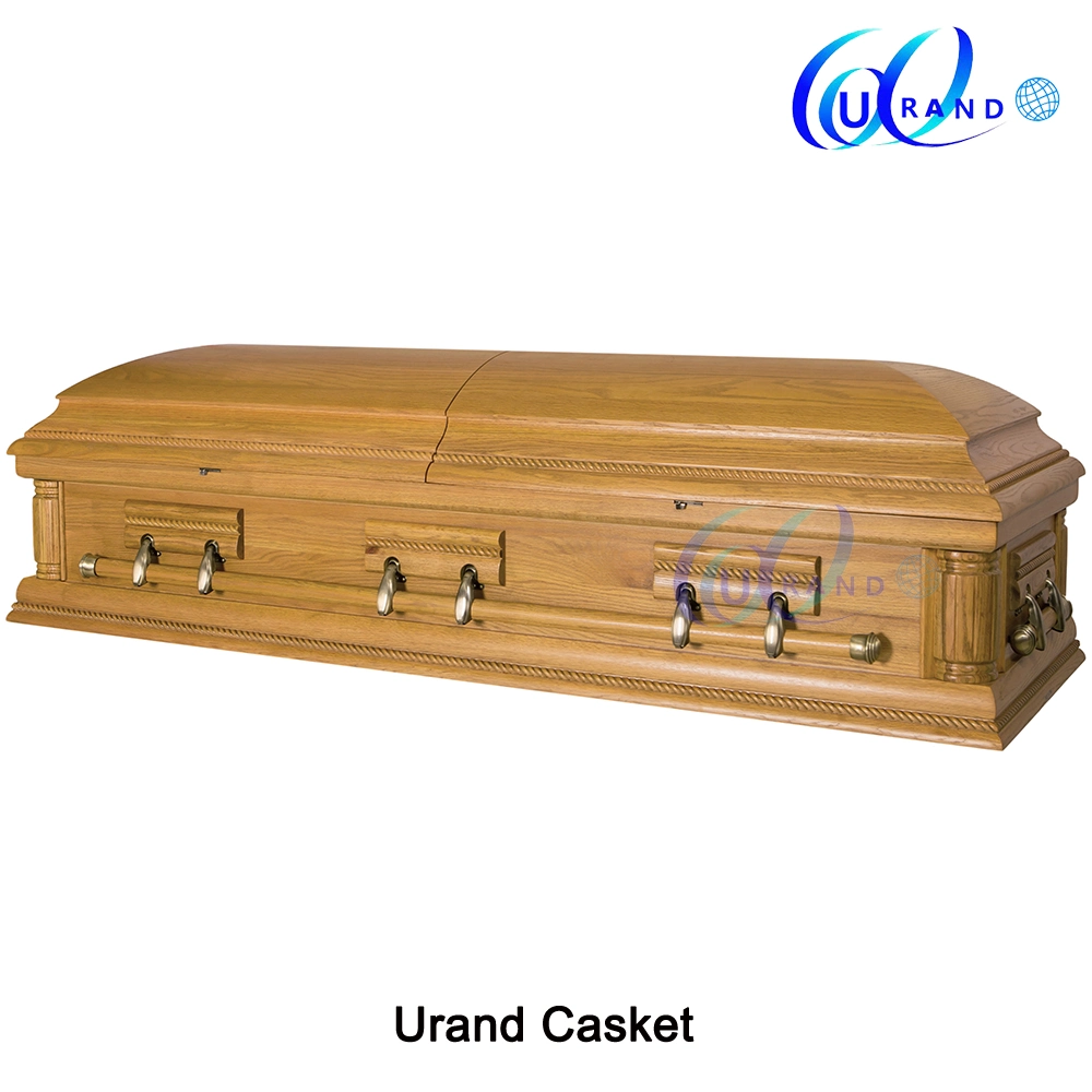 Wood Casket Not Metal Casket/High Gloss Casket Not Matt Gloss Casket/Solid Wood Casket Not Veneer Funeral Casket