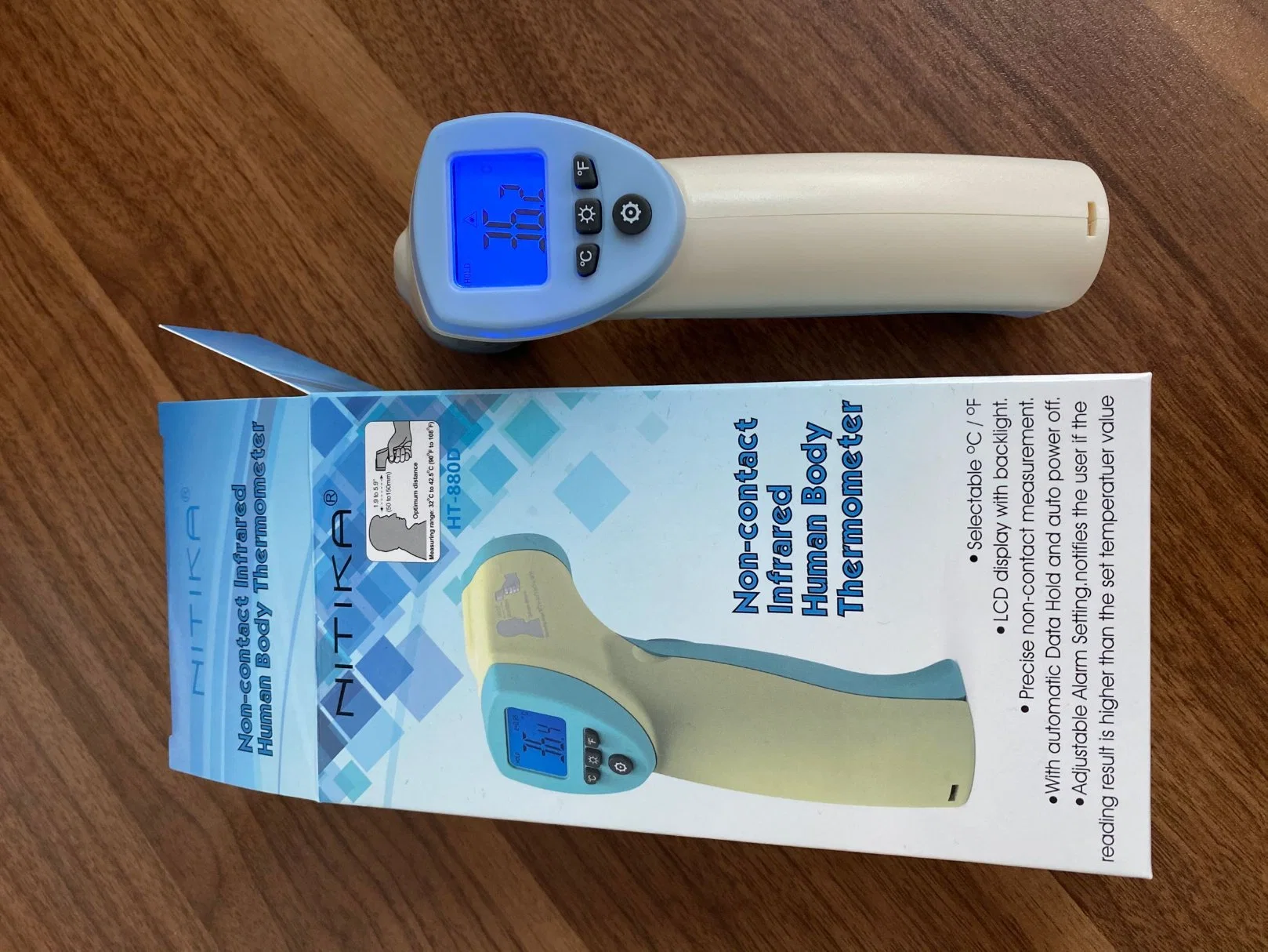 Digital Thermometer Baby Temperature Measuring Gun Electronic Non Contact Infrared Digital Forehead Thermometer