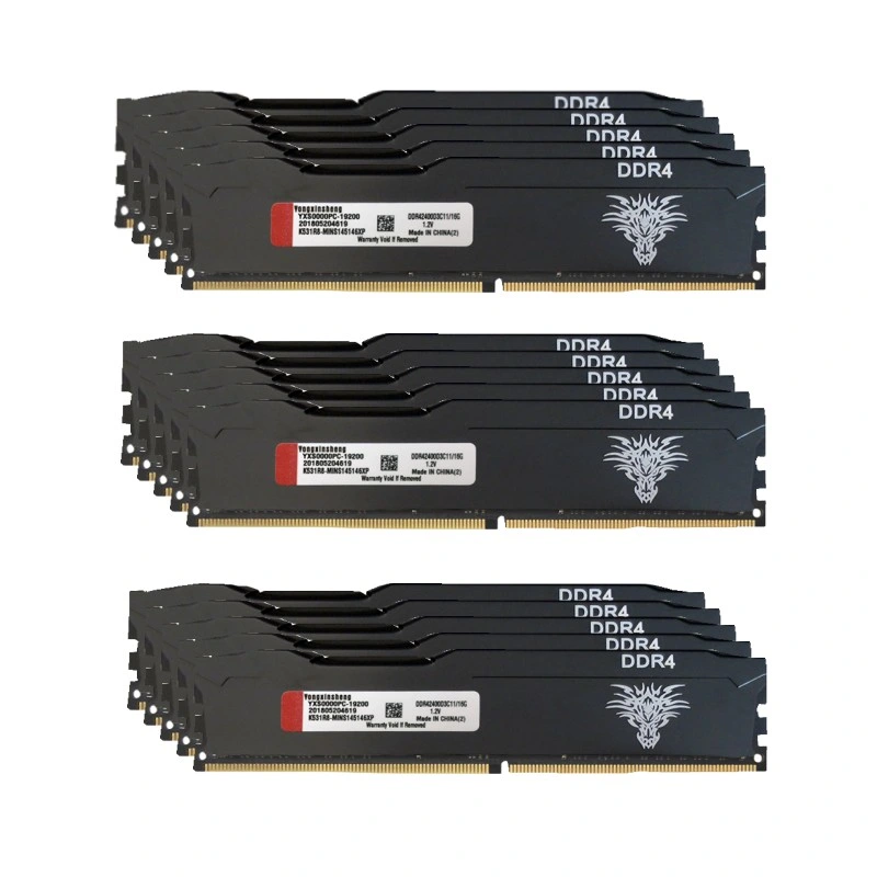 DDR4 RAM 32GB (16GBX2) 3200MHz Memoria RAM 1.2V Memory Desktop Gaming Silver Metal Cooling Shell 32GB DDR4 RAM for PC