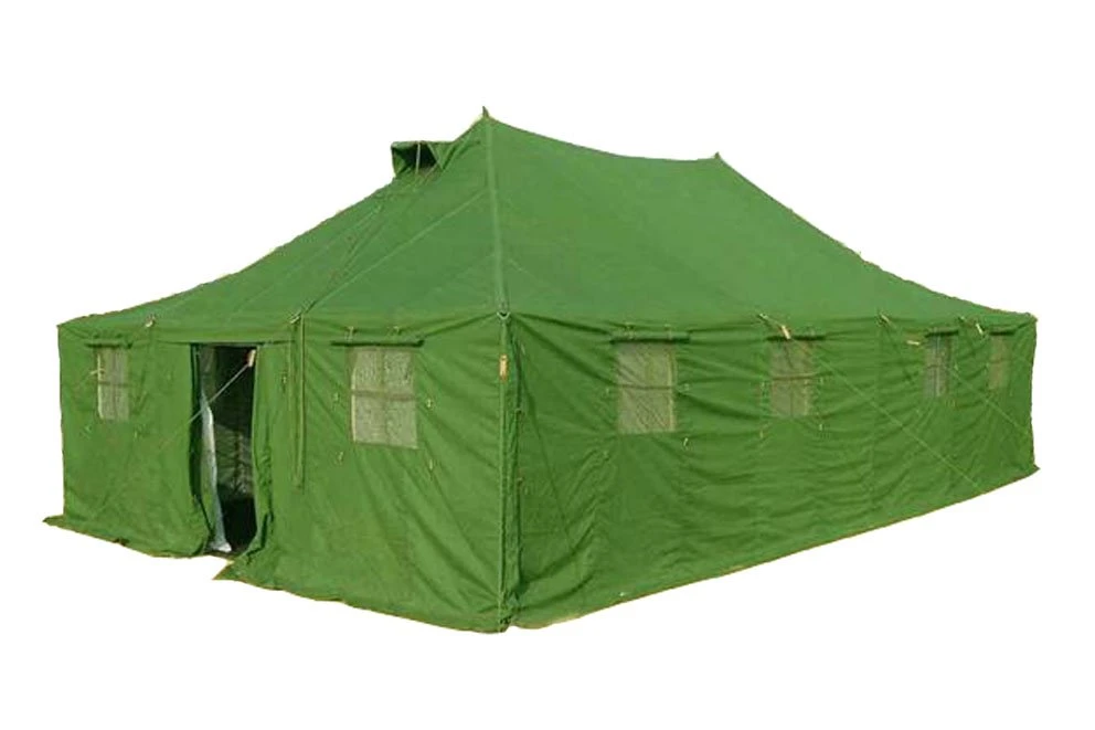 Carpa impermeable de fábrica del Ejército de estilo militar estilo carpa de 10-50 personas