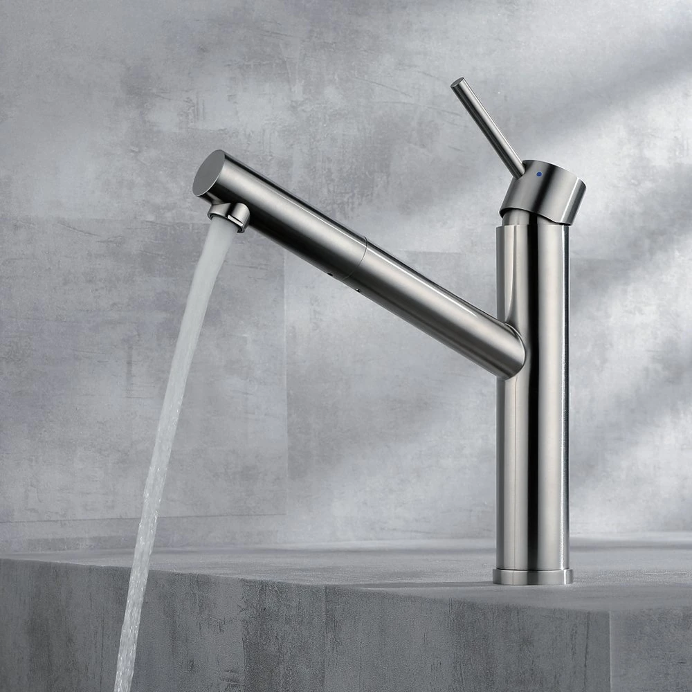 Factory Direct OEM Accept Contemporary Stainless Steel Kitchen Water Faucets Mixers