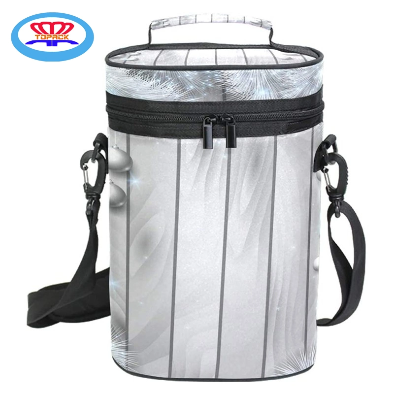 Portable Wine Cooler Bag with Shoulder Strap