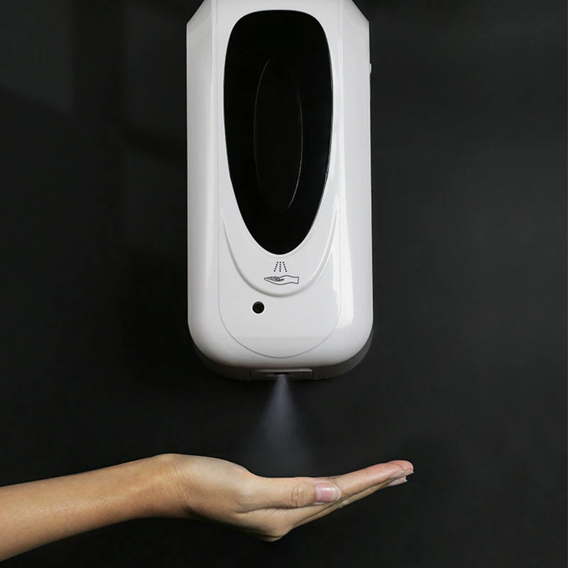 Wall-Mounting Non Touch Automatic Soap Dispenser Hand Sanitizer Alcohol Spray Sterilizer Drip Wash