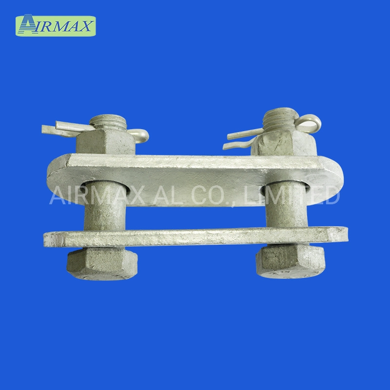 OEM Metal Part Overhead Power Line Fittings Cast Ductile Iron Electric Power Fittings