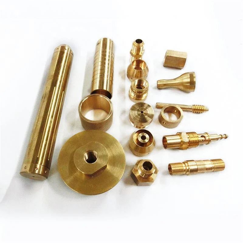 Non-Standard Custom Brass Hardware Fittings CNC Machining Aerospace Parts