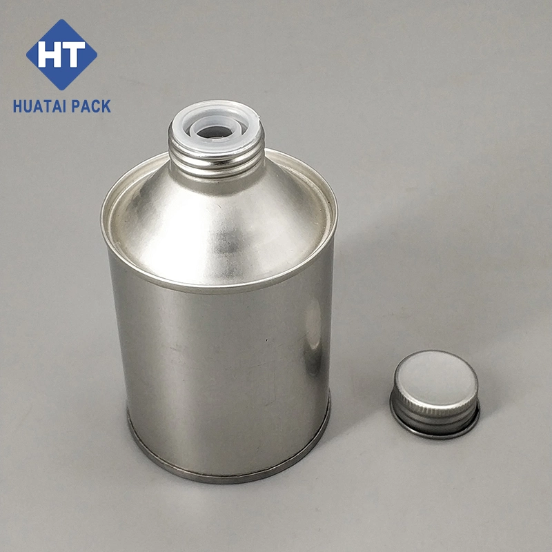 250ml 500ml 1L Round Tin Can for Brake Fluid