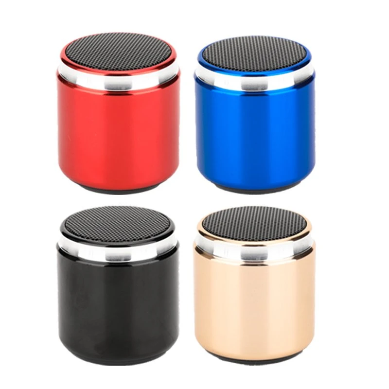 Free Sample Custom Colorful Metal Pocket Mini Speaker Wireless Outdoor Mini Bluetooth Speaker