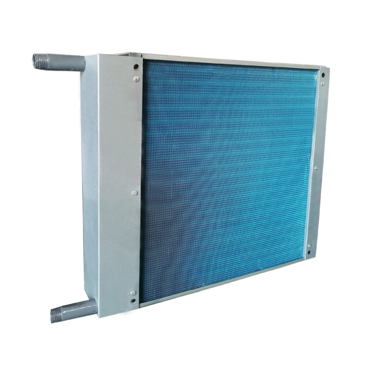 Usine chinoise Échangeur de chaleur air-eau de type à ailettes en aluminium personnalisé, bobine d'évaporateur condenseur pour climatiseur HVAC.