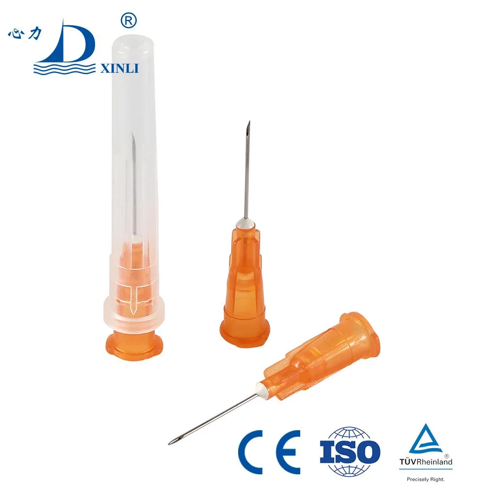 Best Selling CE ISO Manufacturer of Disposable Medical Sterile Injection Customized Color Hypodermic Needle