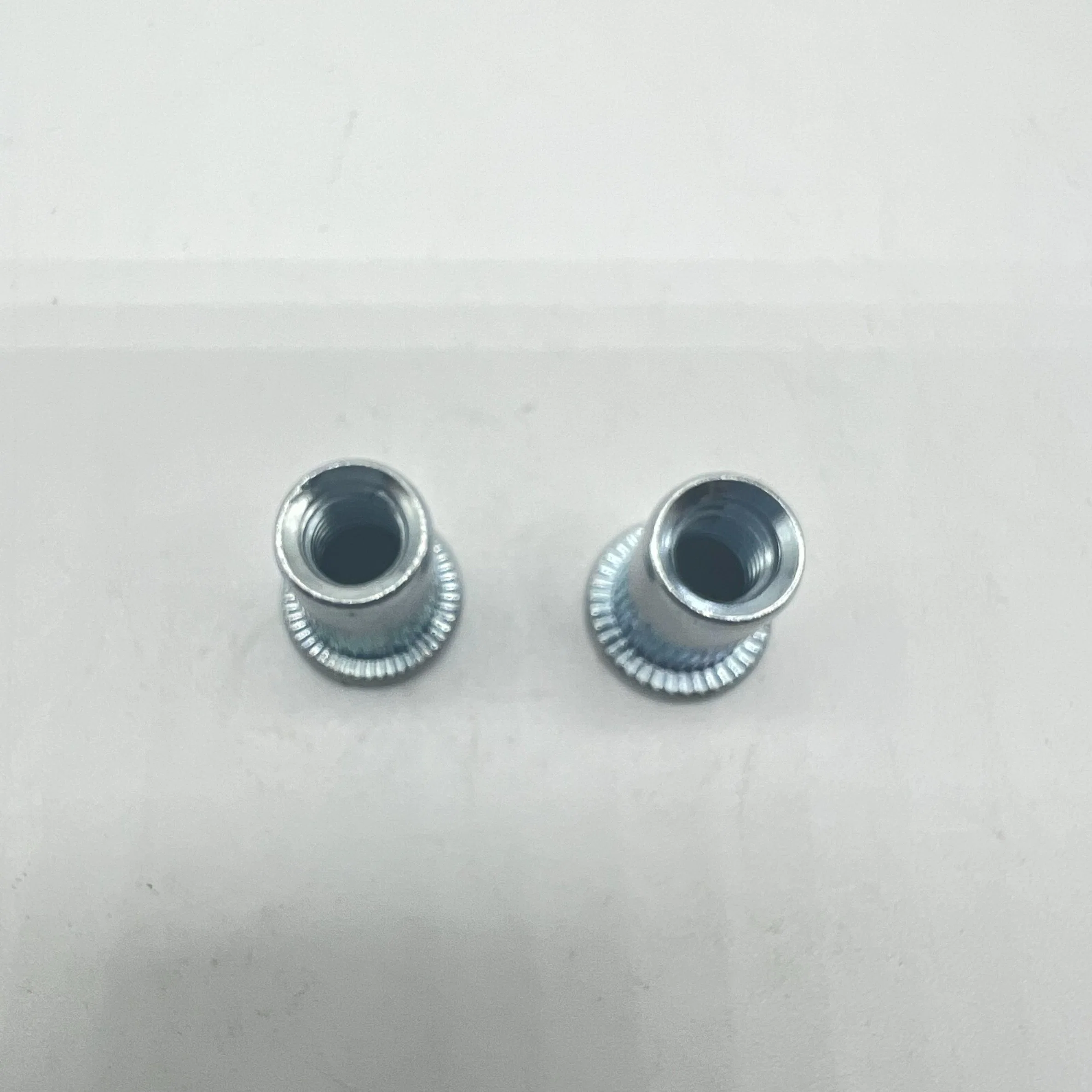 M6 Rivet Nut River Flat Head Knurling Body Zp