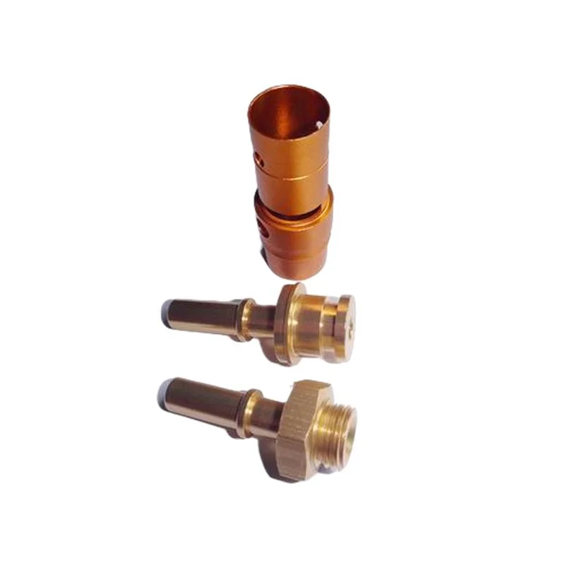 CNC Machining Brass/Aluminum/Stainless Steel/Copper Fittings Brass Couplings