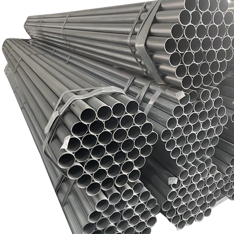 Seamless ERW Sch 40 80 Carbon Steel Galvanized Steel Pipe Welded 6m Tube