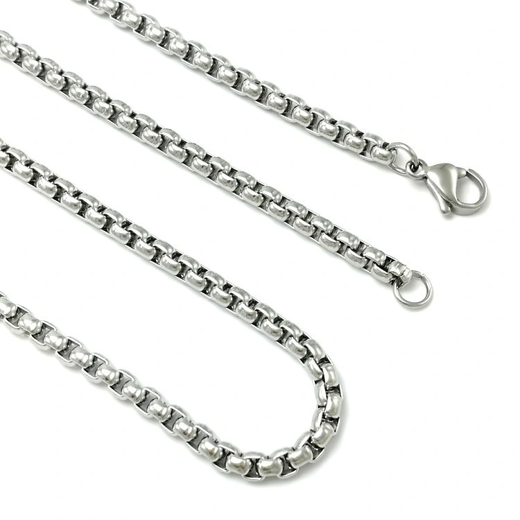 Stainless Steel Square Rolo Chain for Jewelry