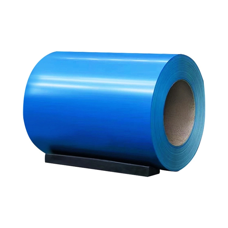 Red Blue Dx51d Coated Steel Coil Sheet PPGI/PPGL Metal Sheet Prepainted PE/PVDF/HDP