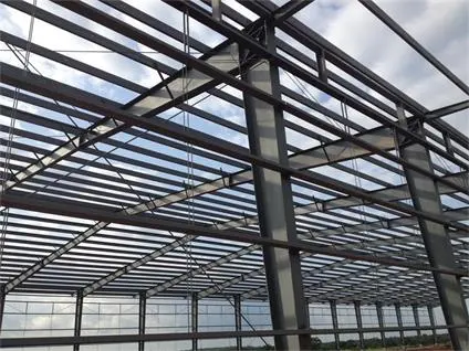 Commerical Used Supermarket Hall Building Prefabricated Shopping Mall Warehouse Hotel Steel Structure